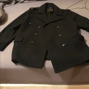 Express pea coat, large, never worn